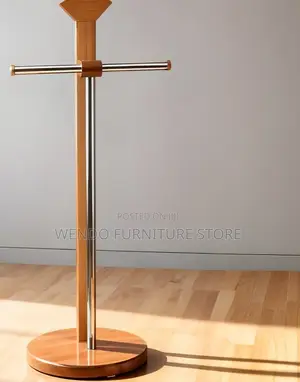 Hangers; Mahogany Long Office Coat and Hat Hangers