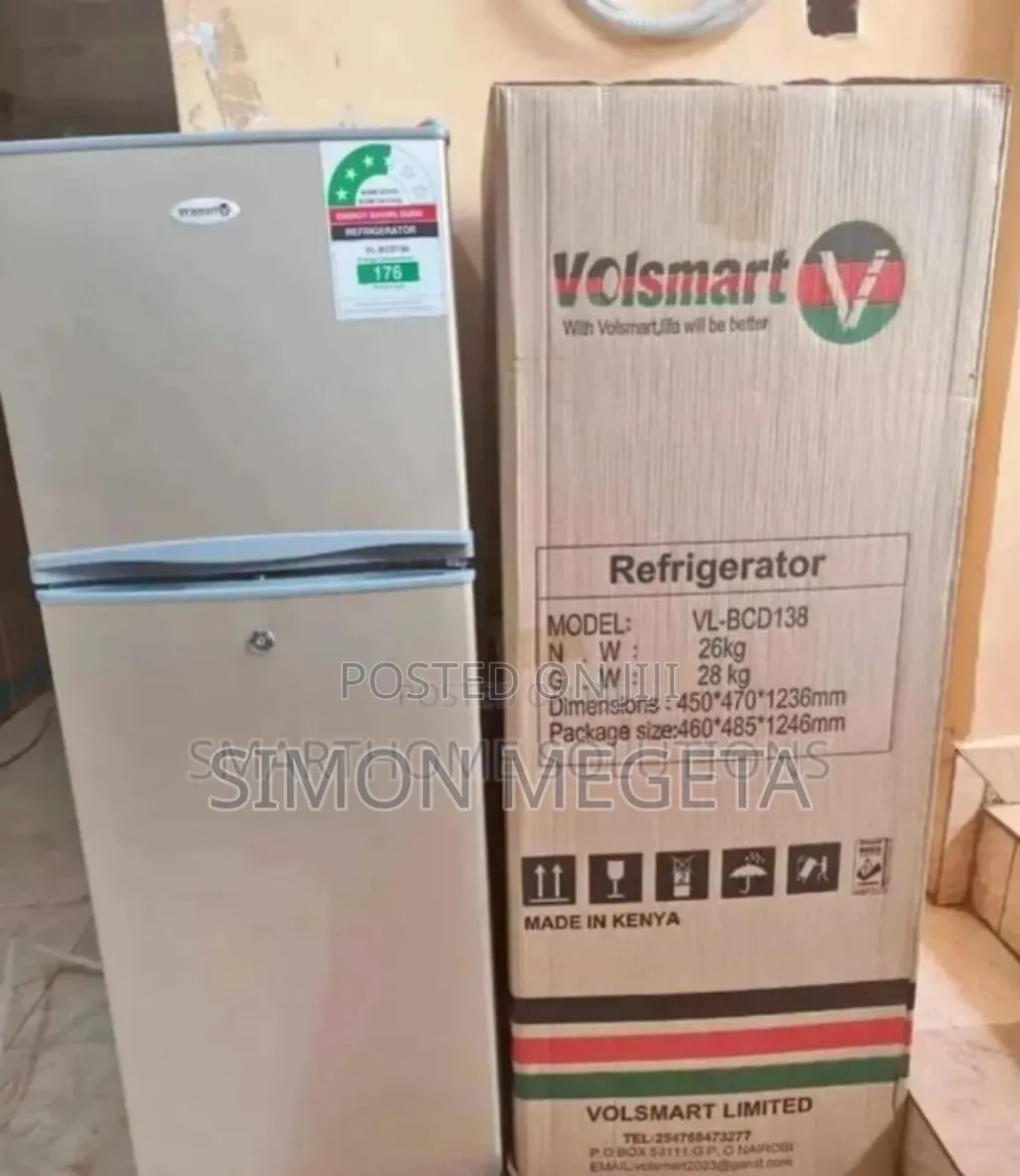 Bcd138l - Volsmart 138l Fridge