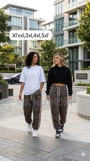 Drawstring Loose Straight Leg Unisex Sweatpants