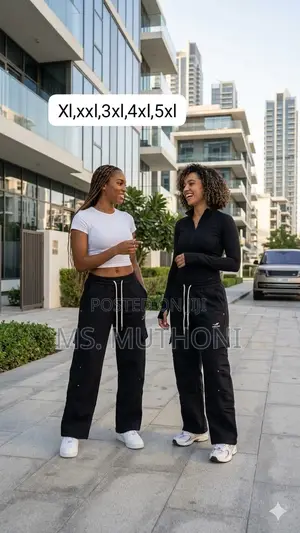 Drawstring Loose Straight Leg Unisex Sweatpants