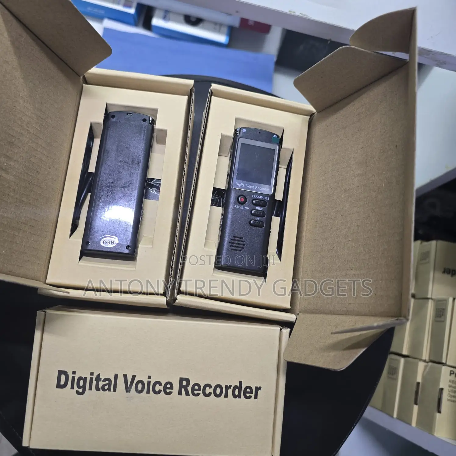 8gb Audio Recorder Mp3 Wav Recording Usb Compatible