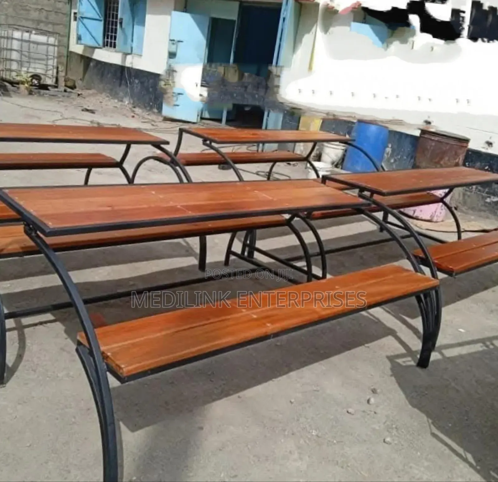 Combined Foldable Table Bench Outdoor Only