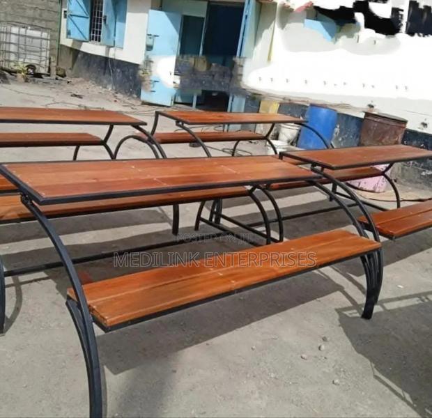 Combined Foldable Table Bench Outdoor Only - main view