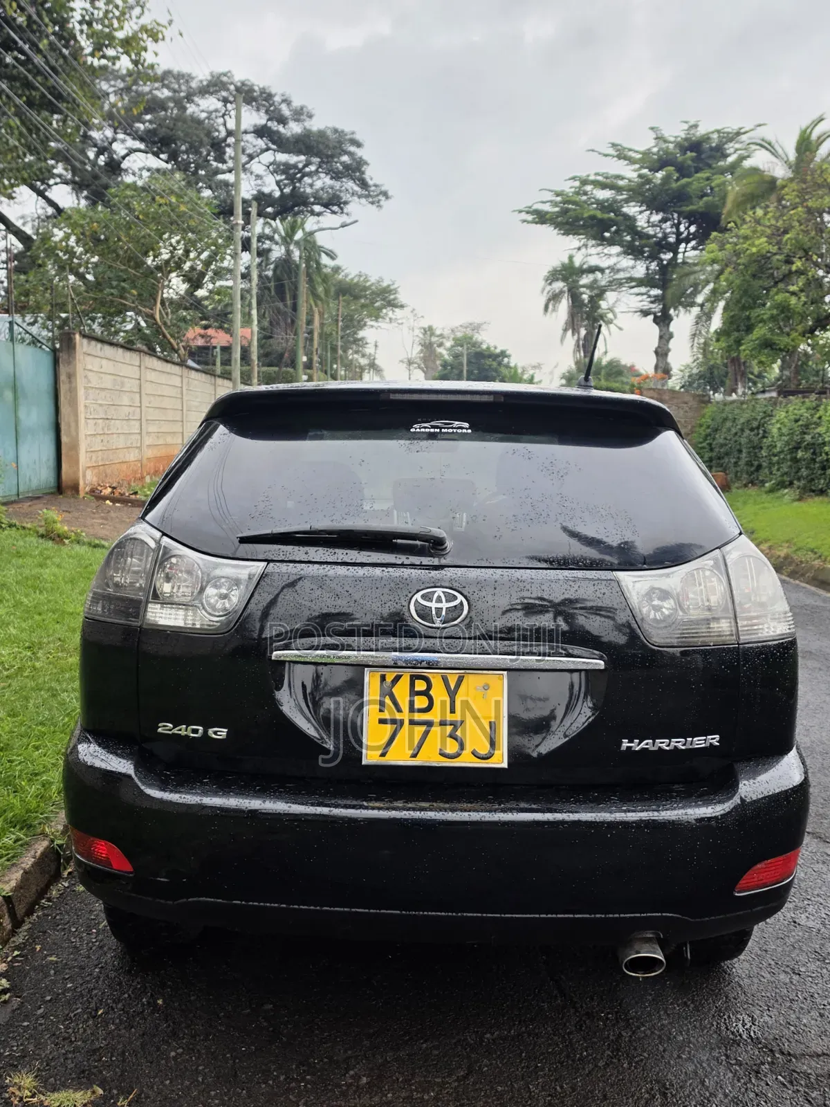 Toyota Harrier 2.4 2007 Black