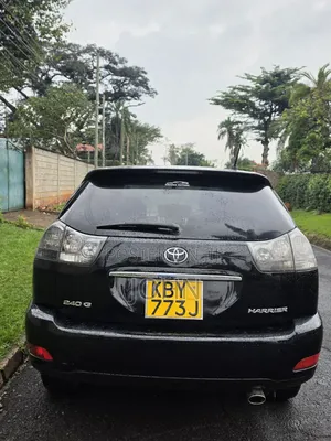 Toyota Harrier 2.4 2007 Black