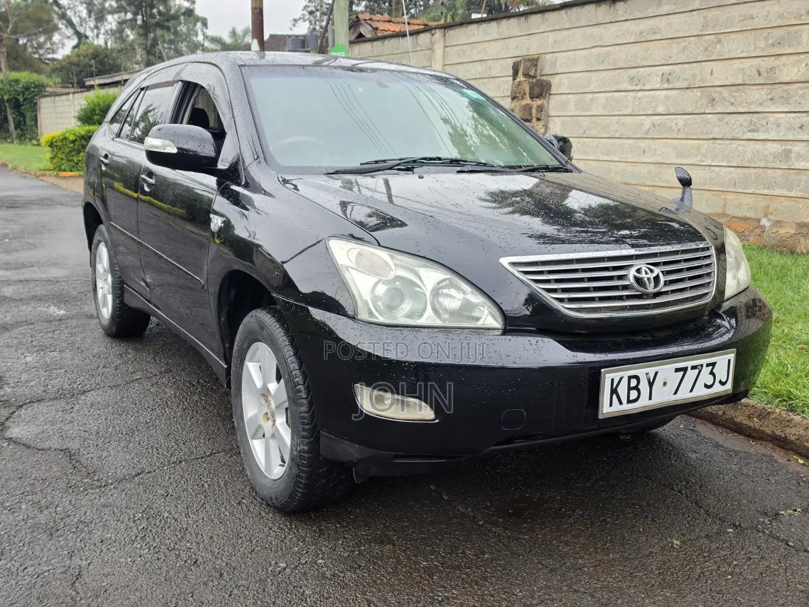 Toyota Harrier 2.4 2007 Black