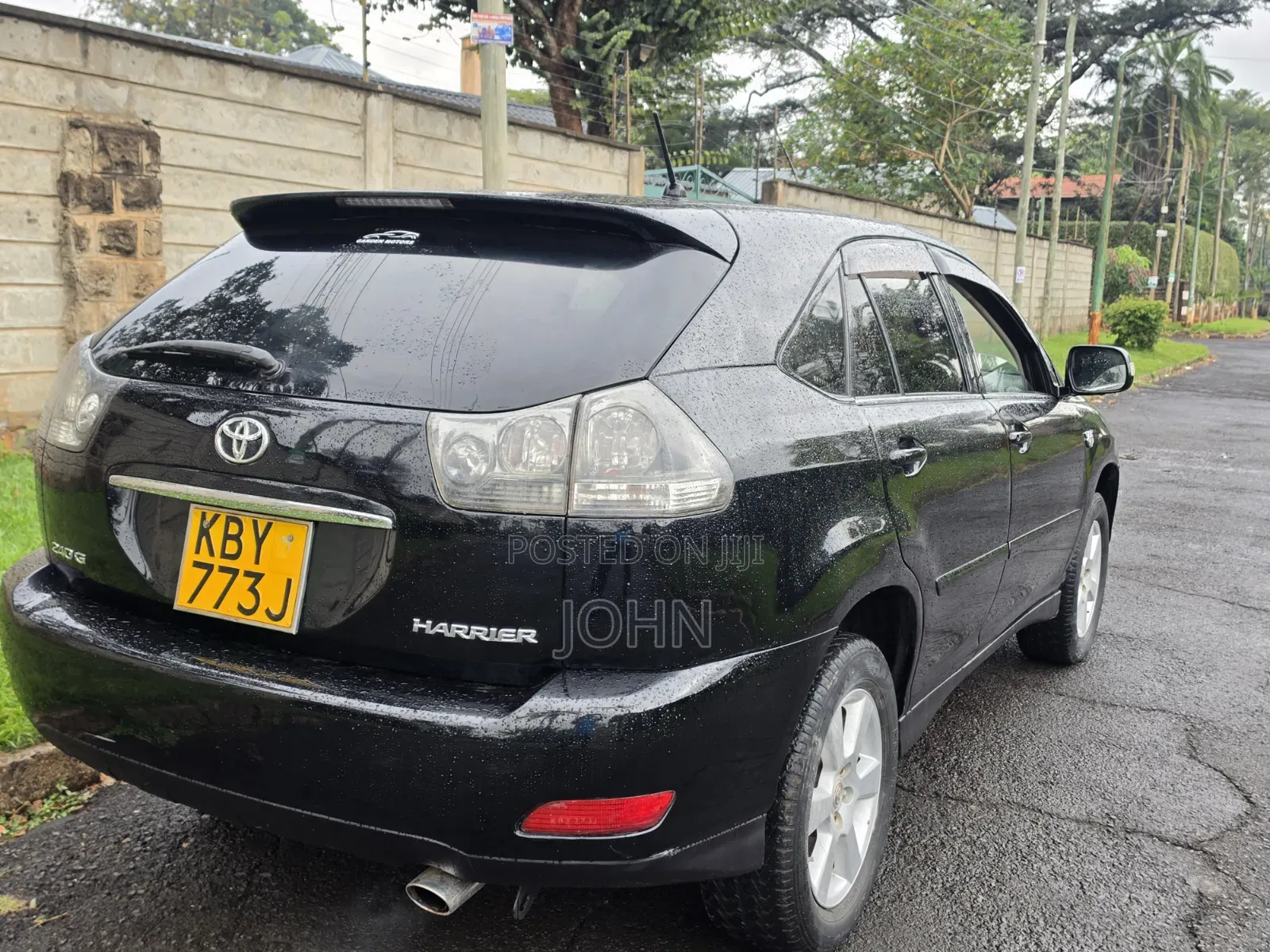 Toyota Harrier 2.4 2007 Black