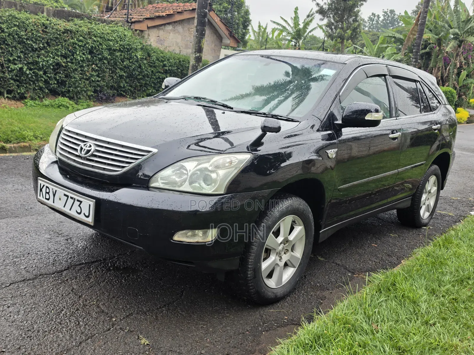 Toyota Harrier 2.4 2007 Black