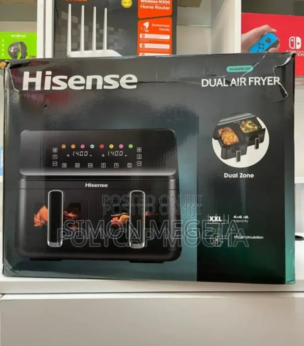 Black Hisense Air Fryer