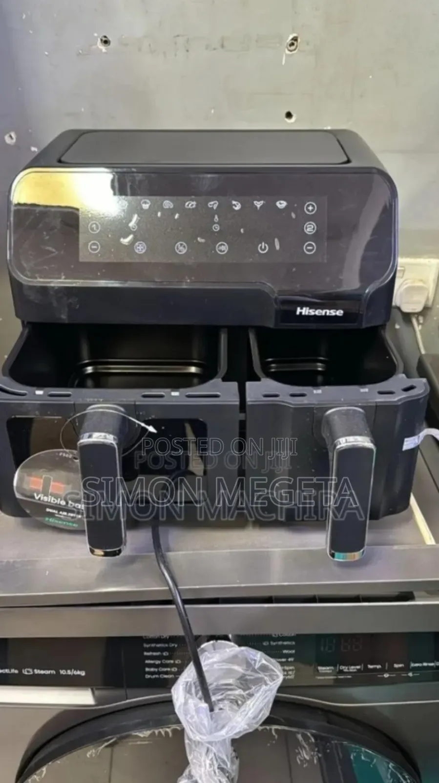Digital Electric Hisense 8.6l Air Fryer