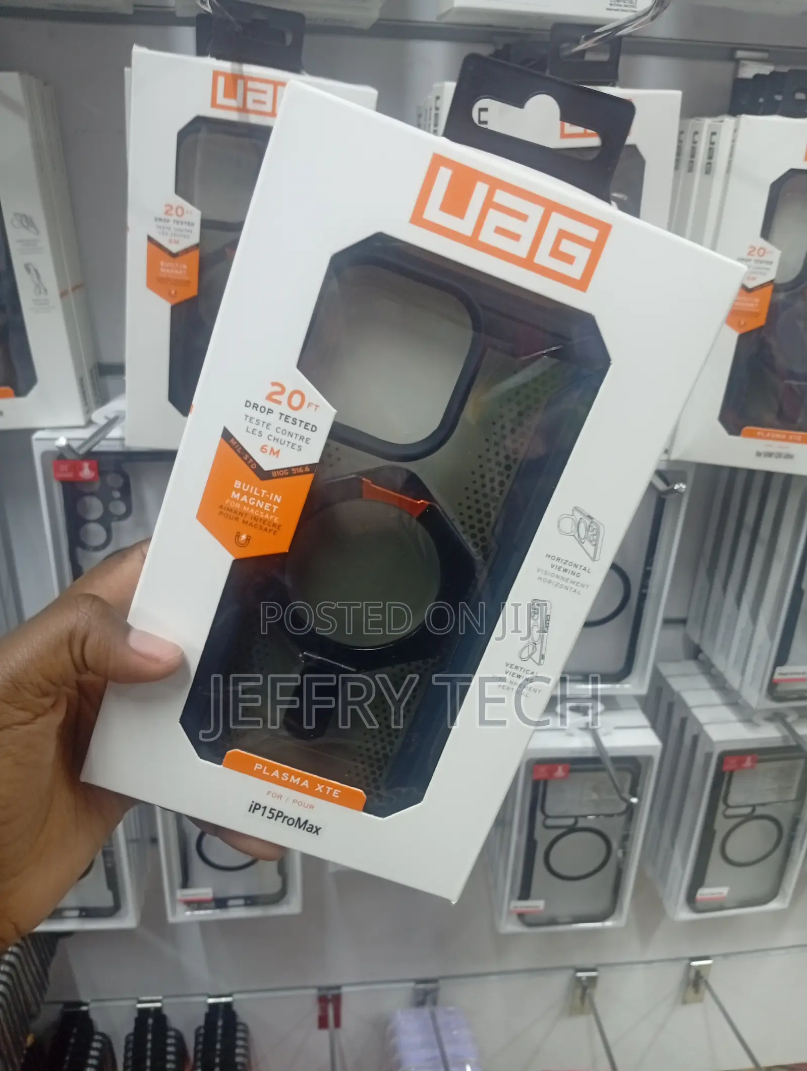 iPhone 15 Pro Max Traction Grip Exterior Cover