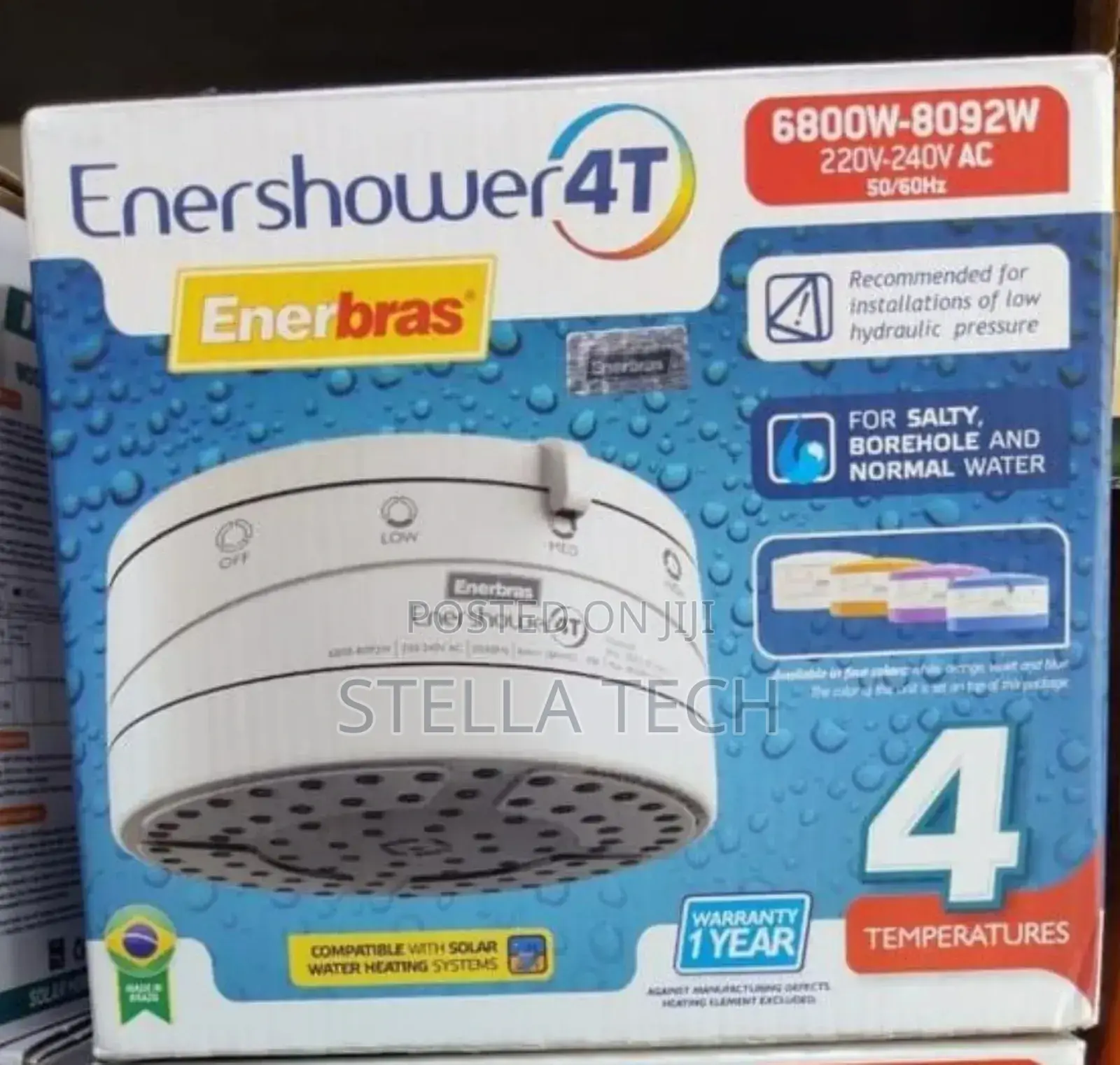 Enershower 4t Shower Head