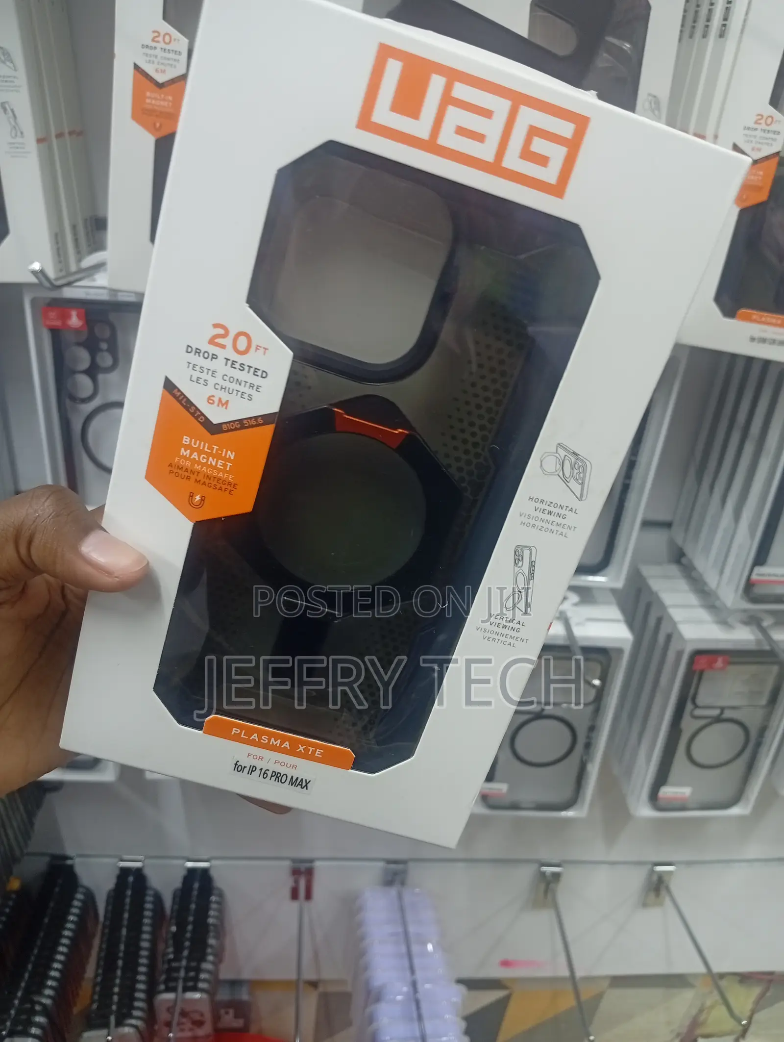 iPhone 16 Pro Max 20-Foot Drop Protection Cover