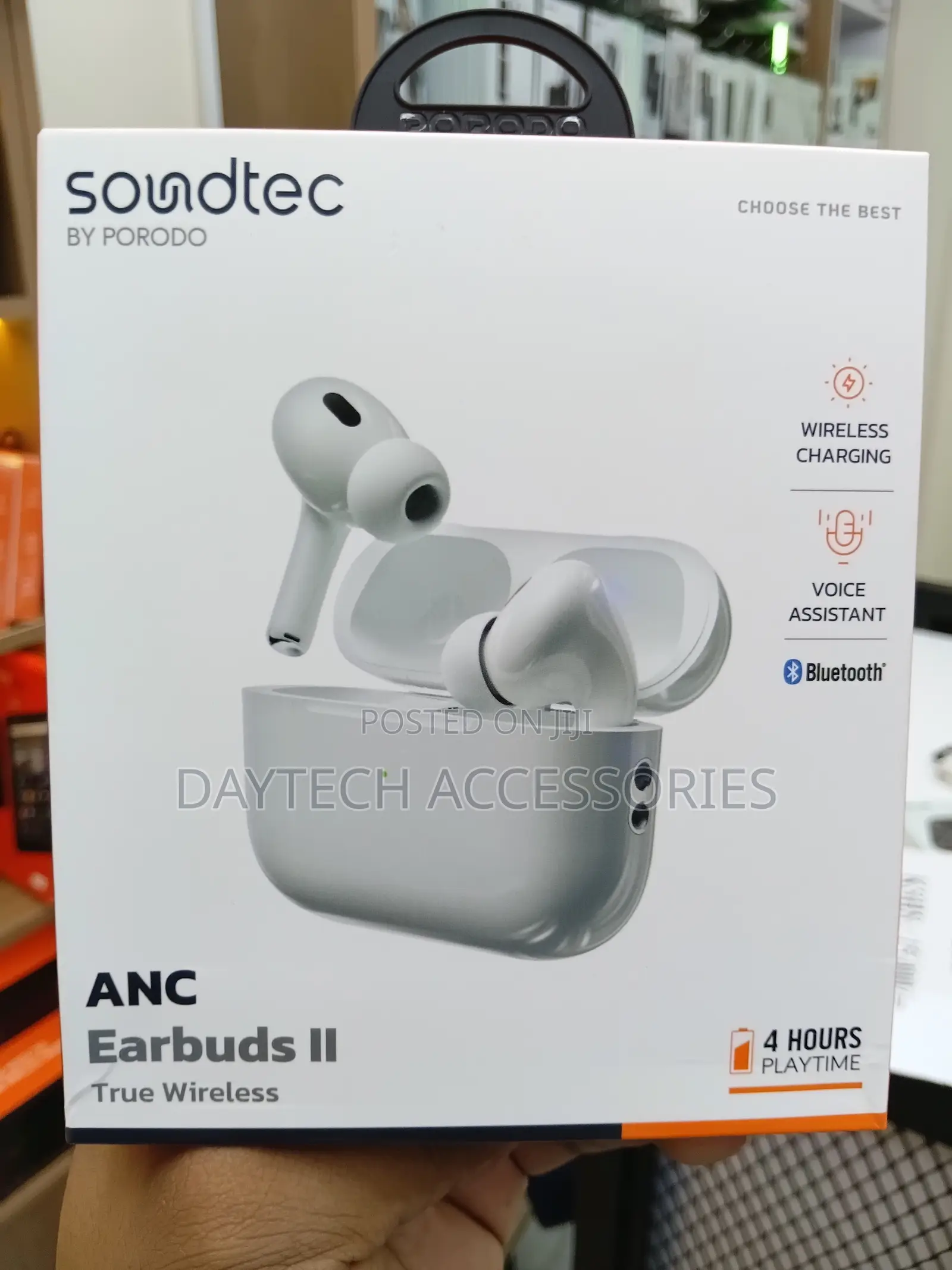 Porodo Soundtec Anc Earbuds Ii True Wireless Earphones