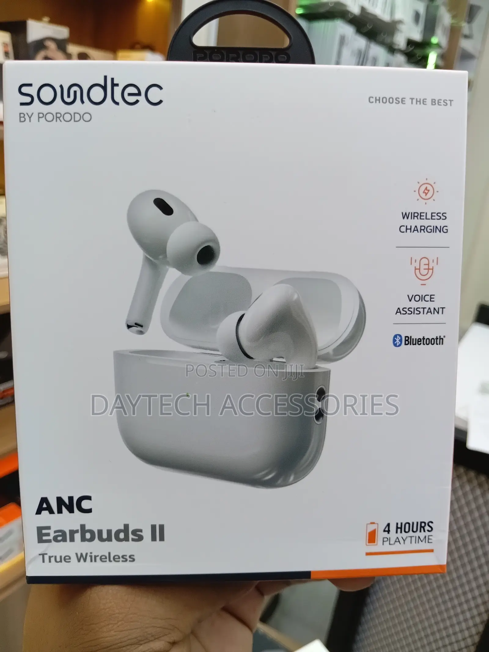 Porodo Soundtec Anc Earbuds Ii True Wireless Earphones