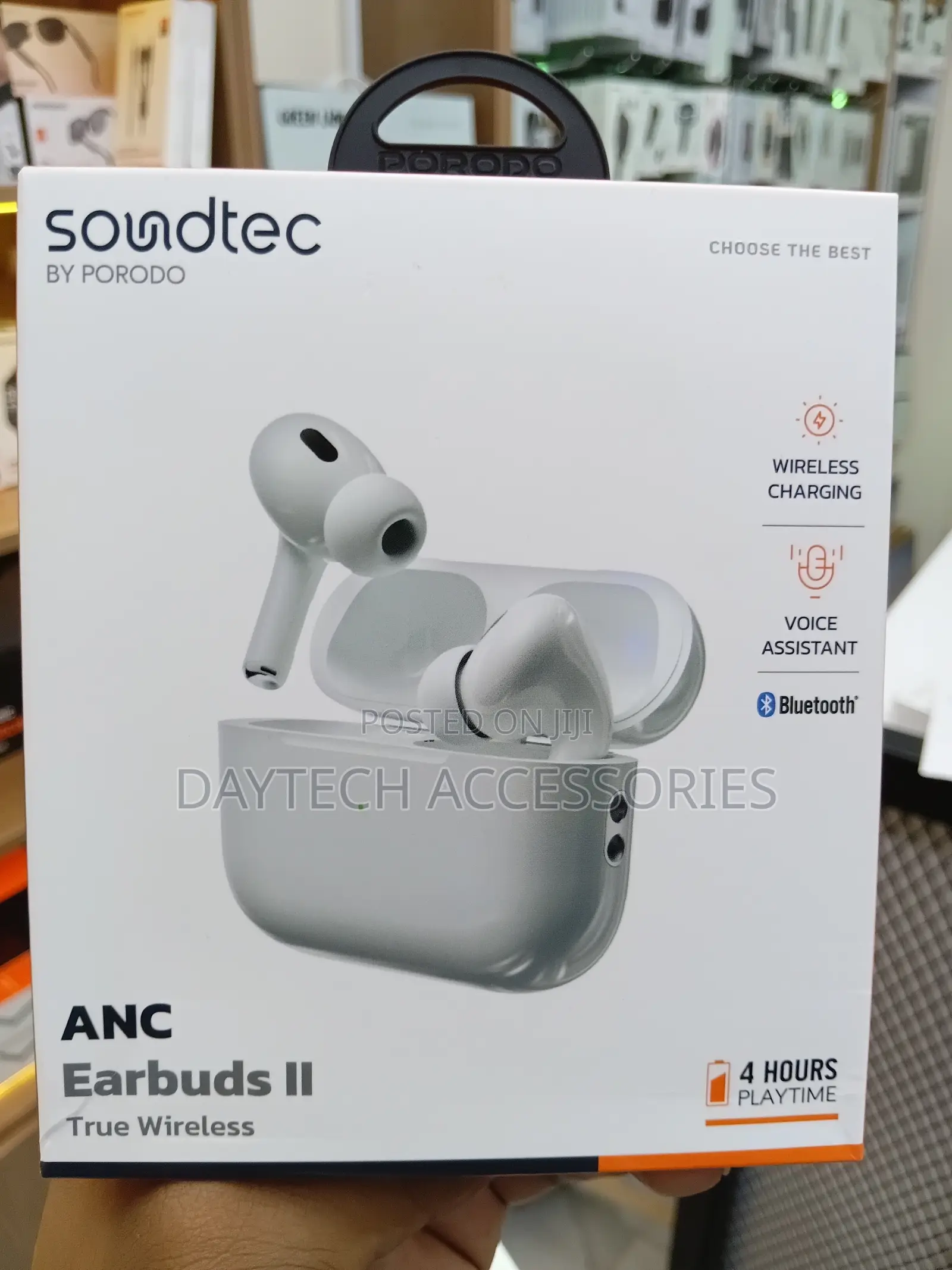 Porodo Soundtec Anc Earbuds Ii True Wireless Earphones