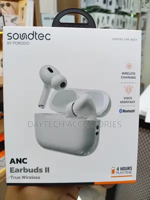 Porodo Soundtec Anc Earbuds Ii True Wireless Earphones