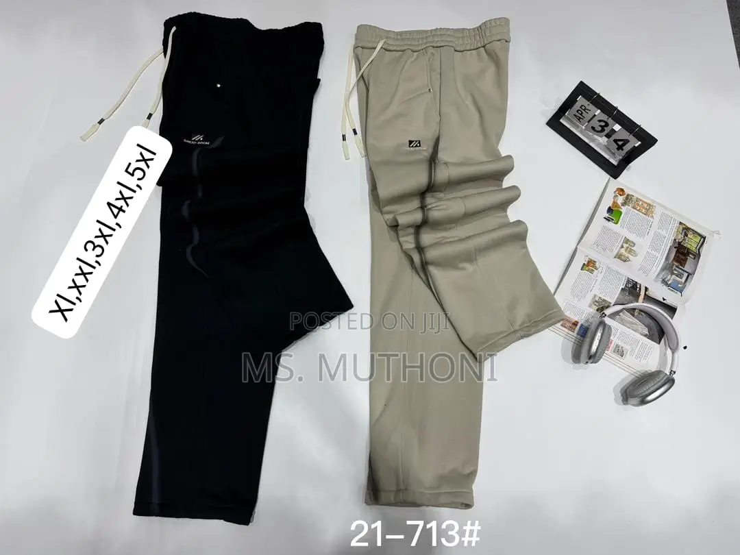 Unisex Jogger-Style Cargo Pants