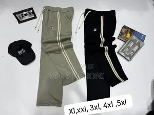 Unisex Jogger-Style Cargo Pants