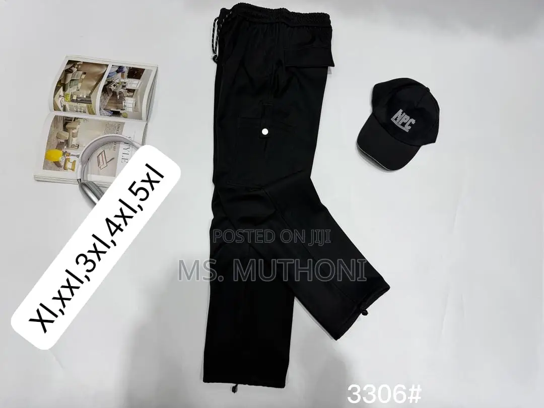 Unisex Jogger-Style Cargo Pants