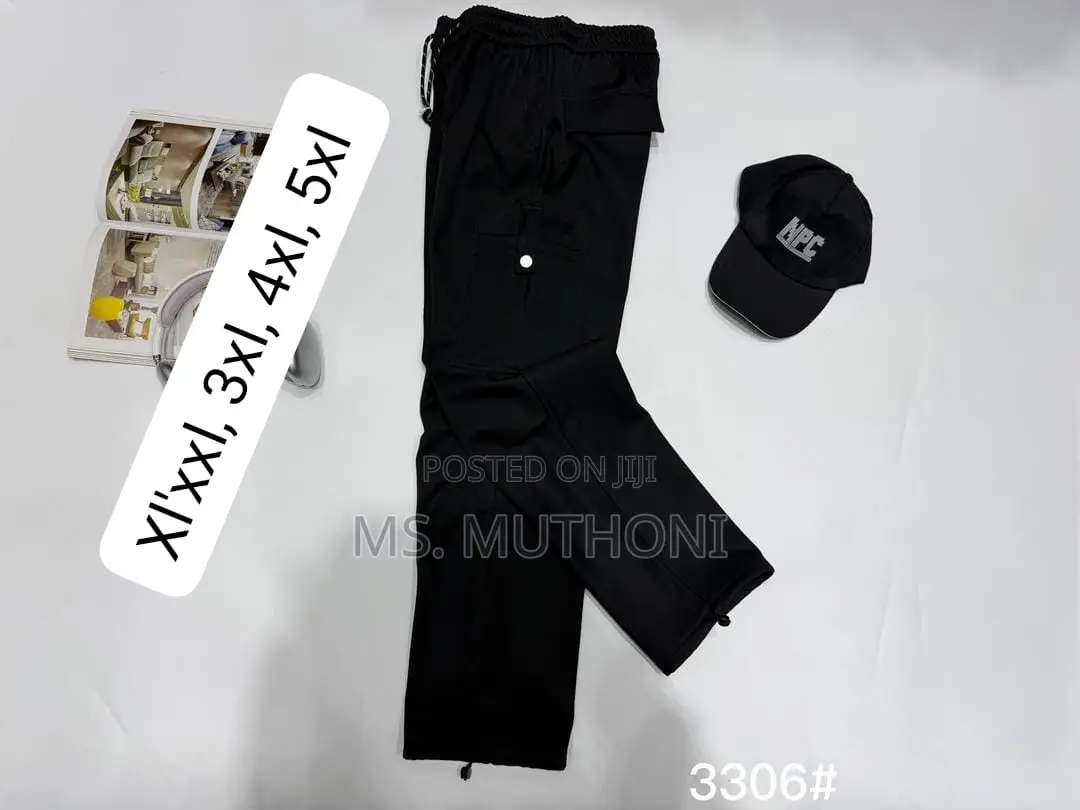 Unisex Jogger-Style Cargo Pants