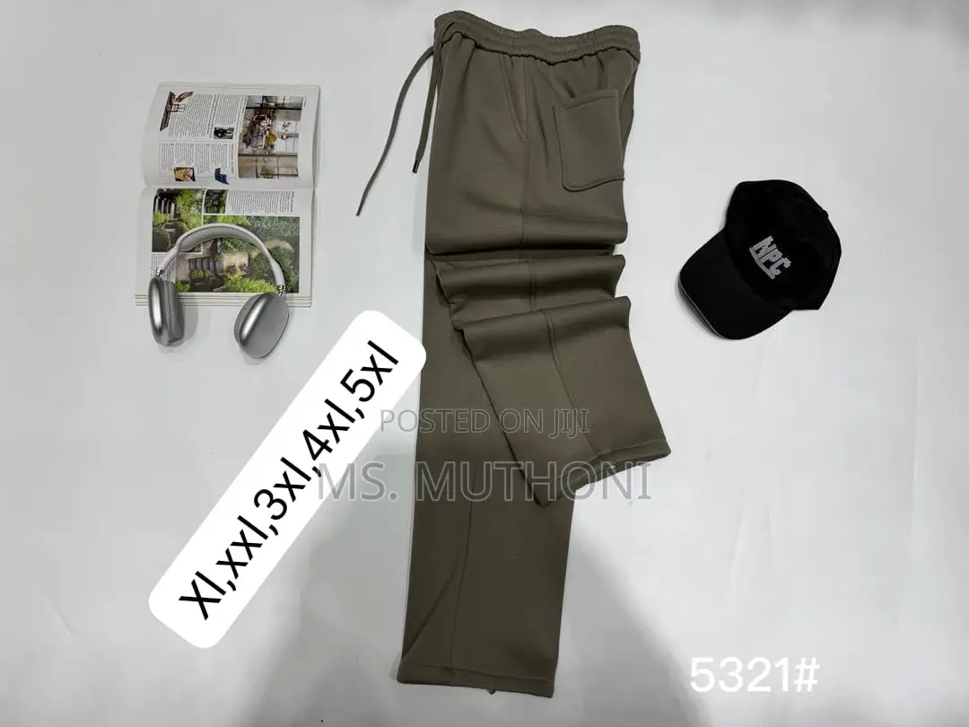 Unisex Jogger-Style Cargo Pants