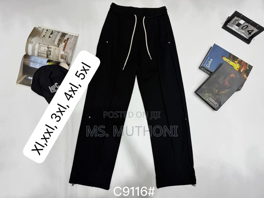 Unisex Jogger-Style Cargo Pants