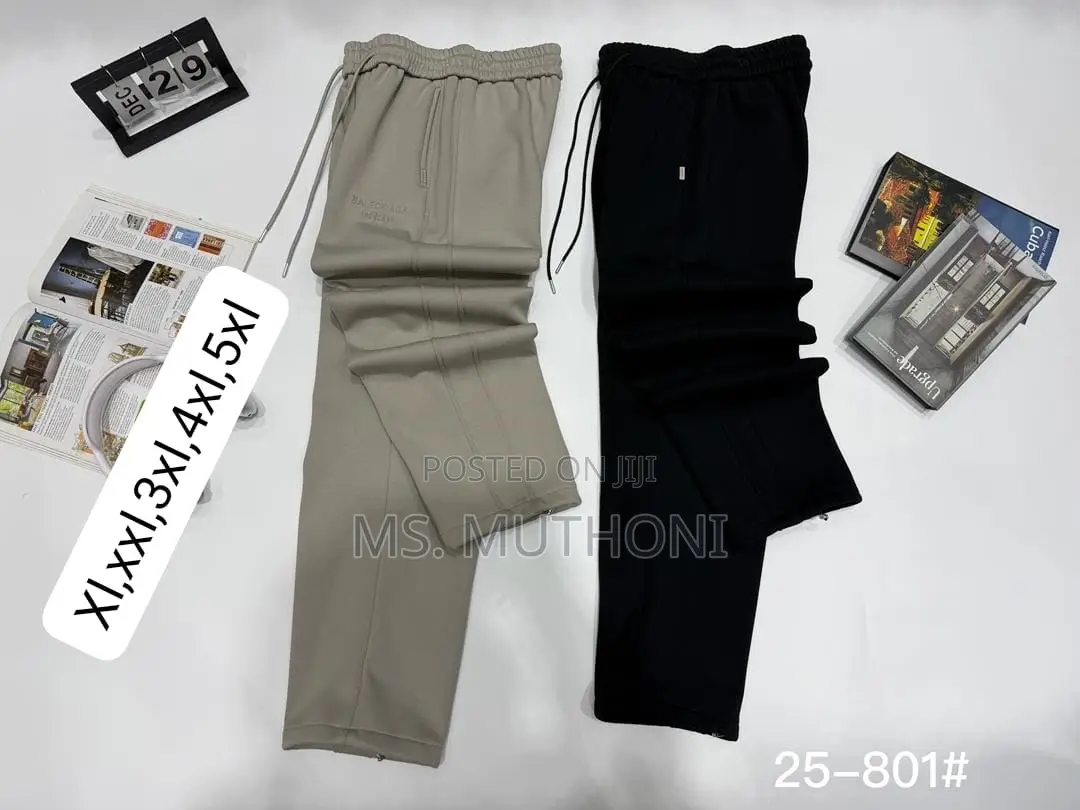 Unisex Jogger-Style Cargo Pants