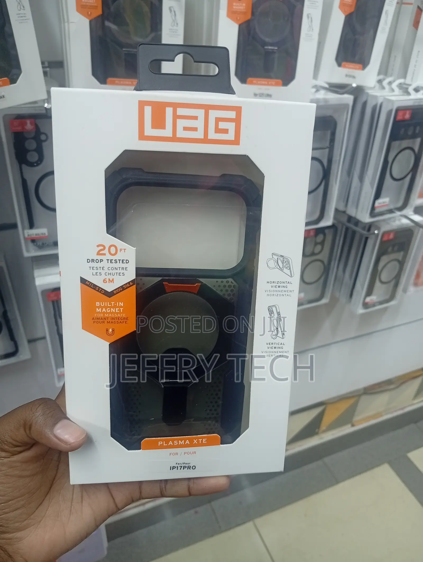 iPhone 17 Pro Powerful Built in Magnetic Cover