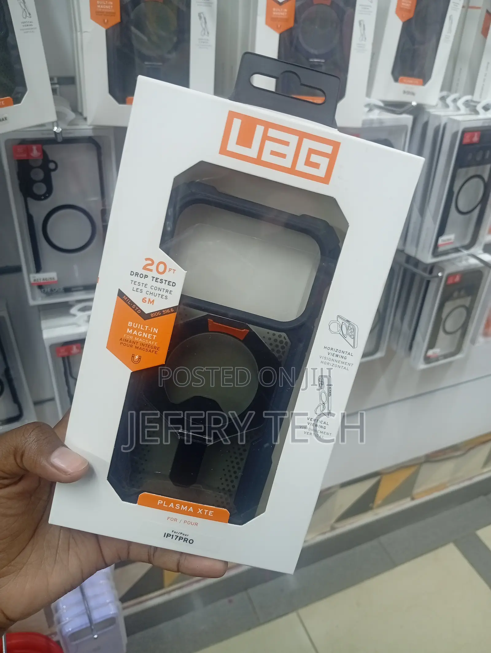 iPhone 17 Pro Powerful Built in Magnetic Cover