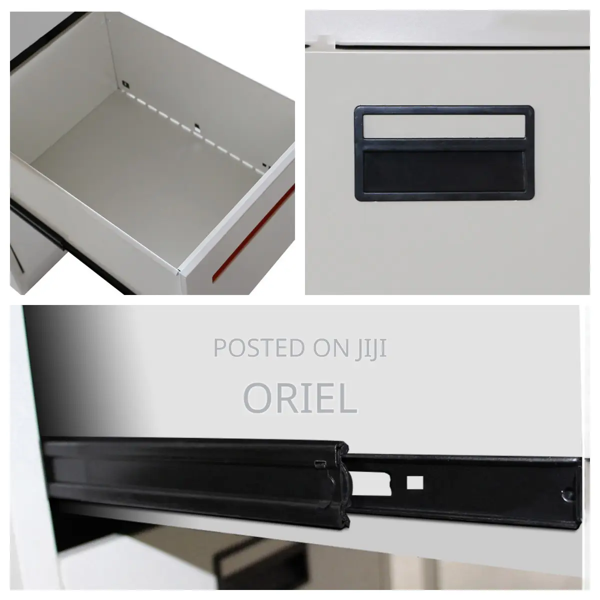 Office Cabinet : Steel 4-Drawer Office Cabinet