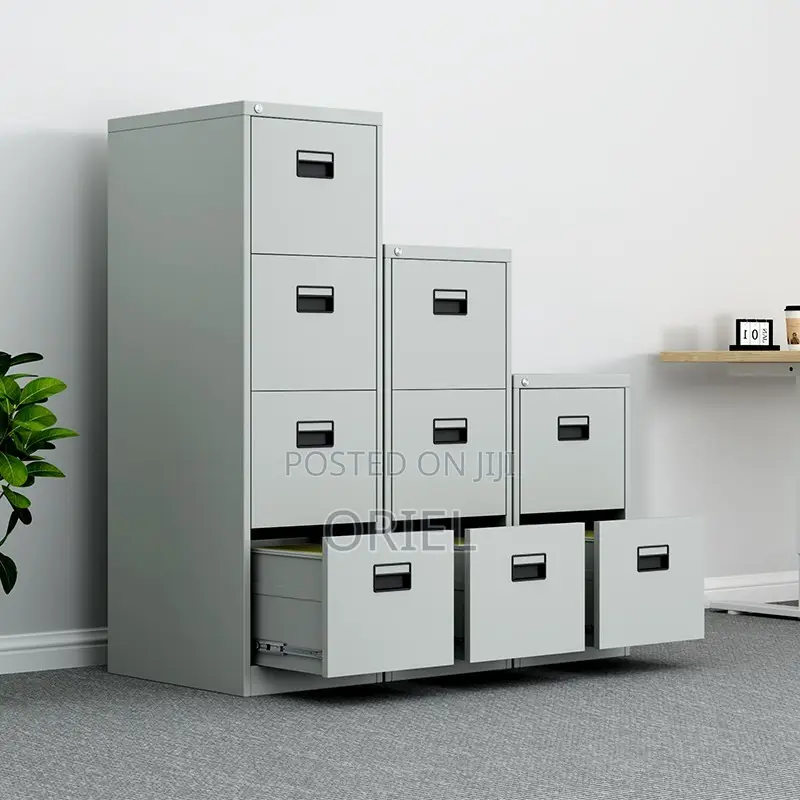 Office Cabinet : Steel 4-Drawer Office Cabinet