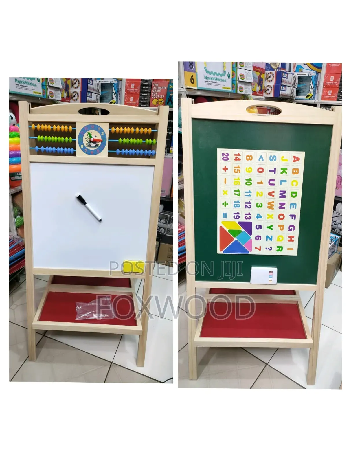 Multifunctional White And Black Board
