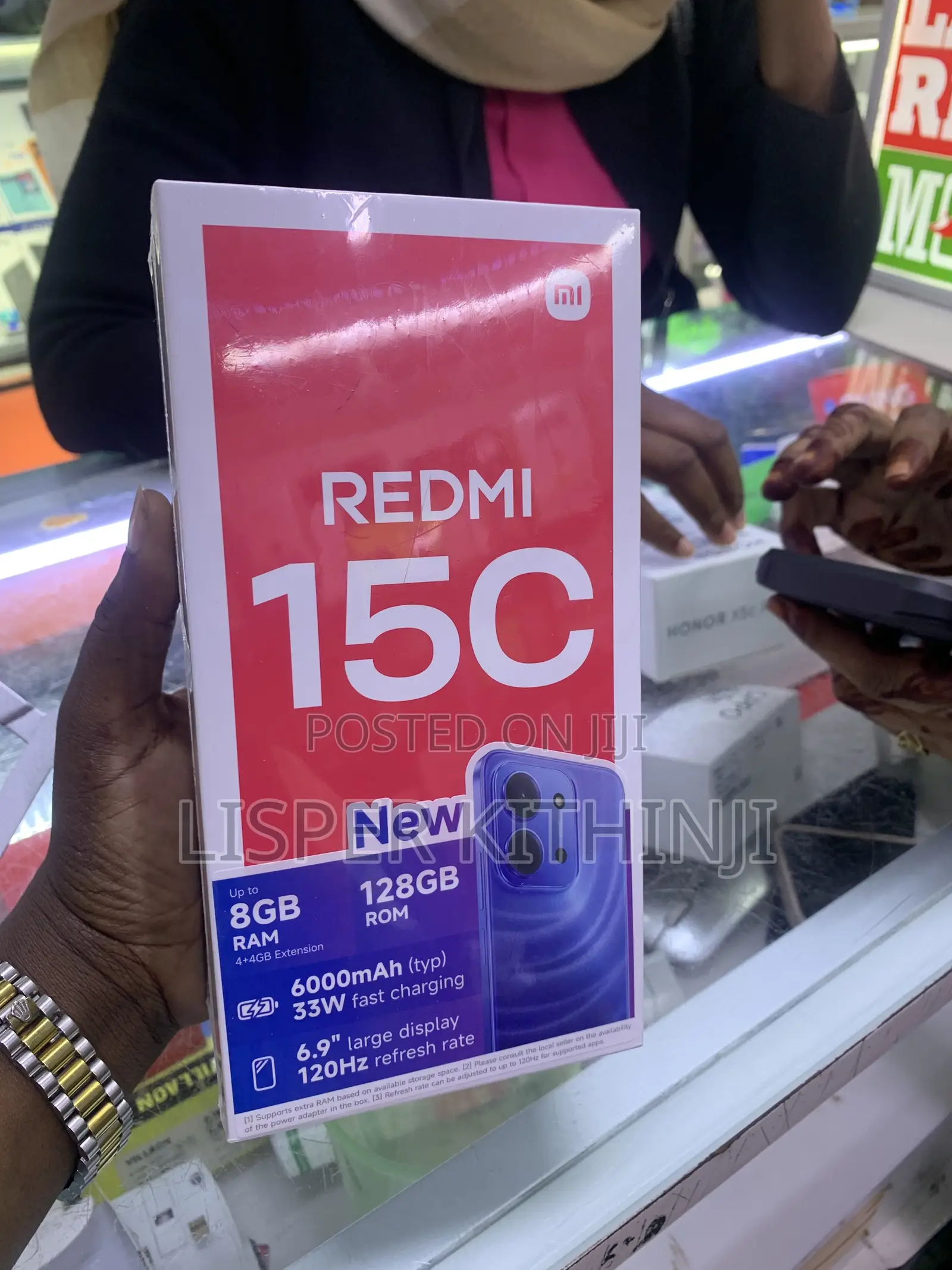 New Xiaomi Redmi 15C 4G 128 GB Blue