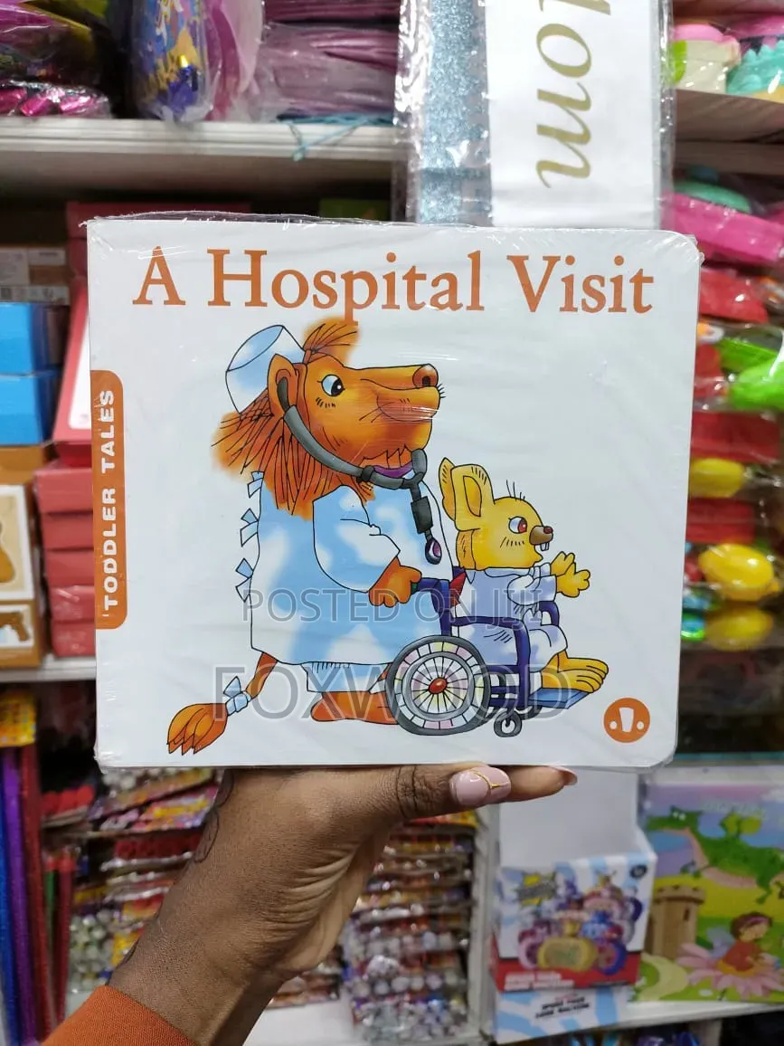 A Hospital Visit Series of 10 Different Toddler Storybooks