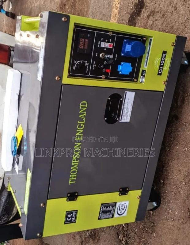 Thompson England 15kva Single Phase Diesel Generator With Ats