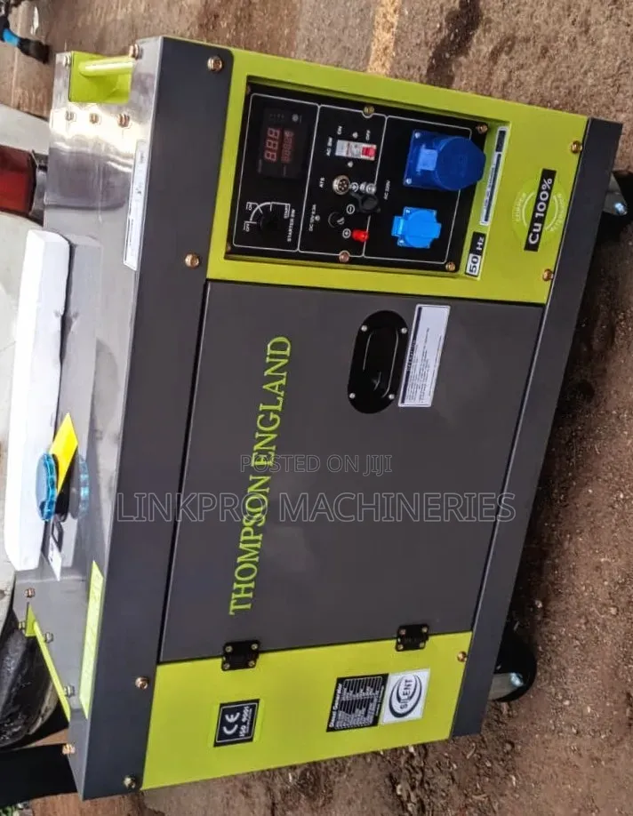 Thompson England 15kva Single Phase Diesel Generator With Ats