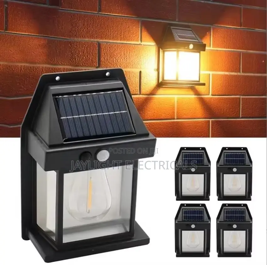 Outdoor Modern House Shape Led Solar Induction Wall Bracket