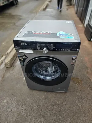 Silver Mika Washing Machine Front Load Washing 10kg