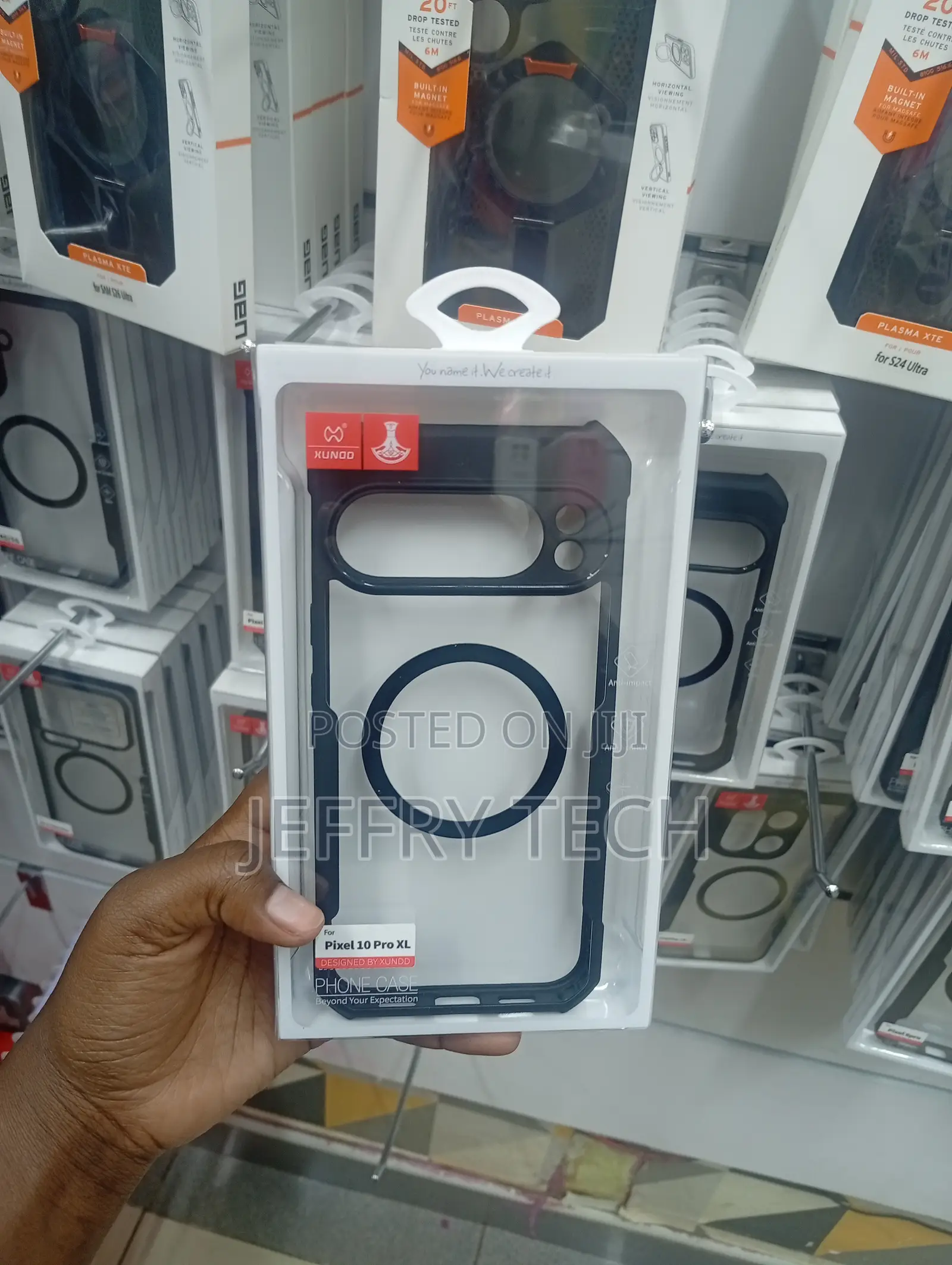Google Pixel 10 Pro Xl Thick, Structured Bumper Frame.