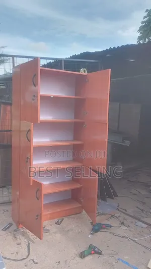 3 Door Wooden File Cabinet