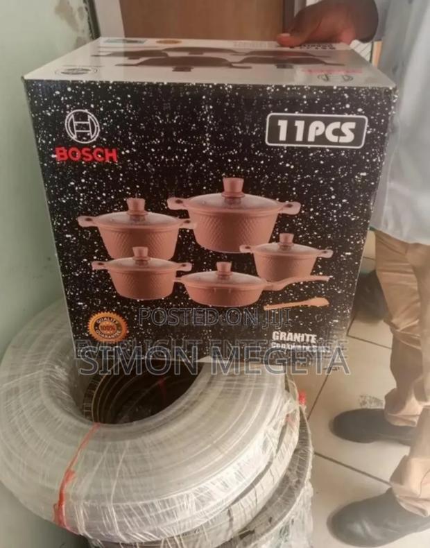 Brown. Bosch 11pcs Cookwares