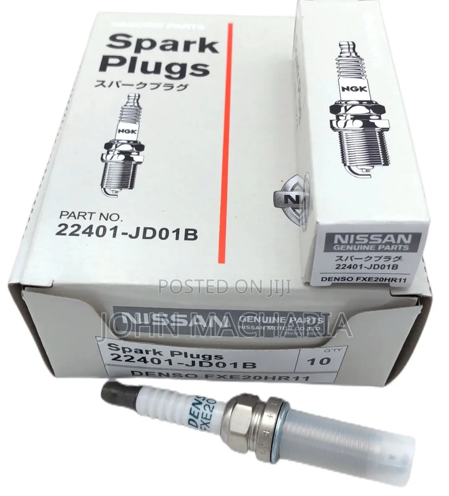 Spark Plugs 22401 - Jd01b [Fxe20hr11] for Nissan Note and Tiida
