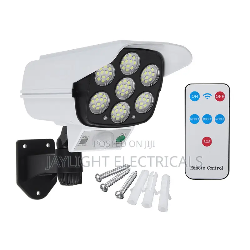 Solar Dummy Cctv Camera Light Pir Motion Sensor Outdoor