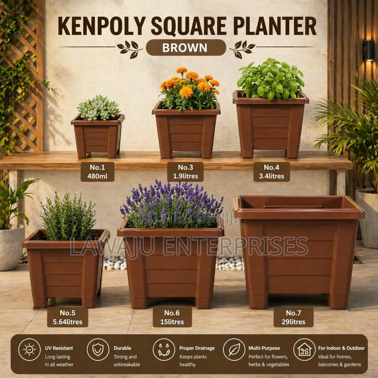 Square Planter