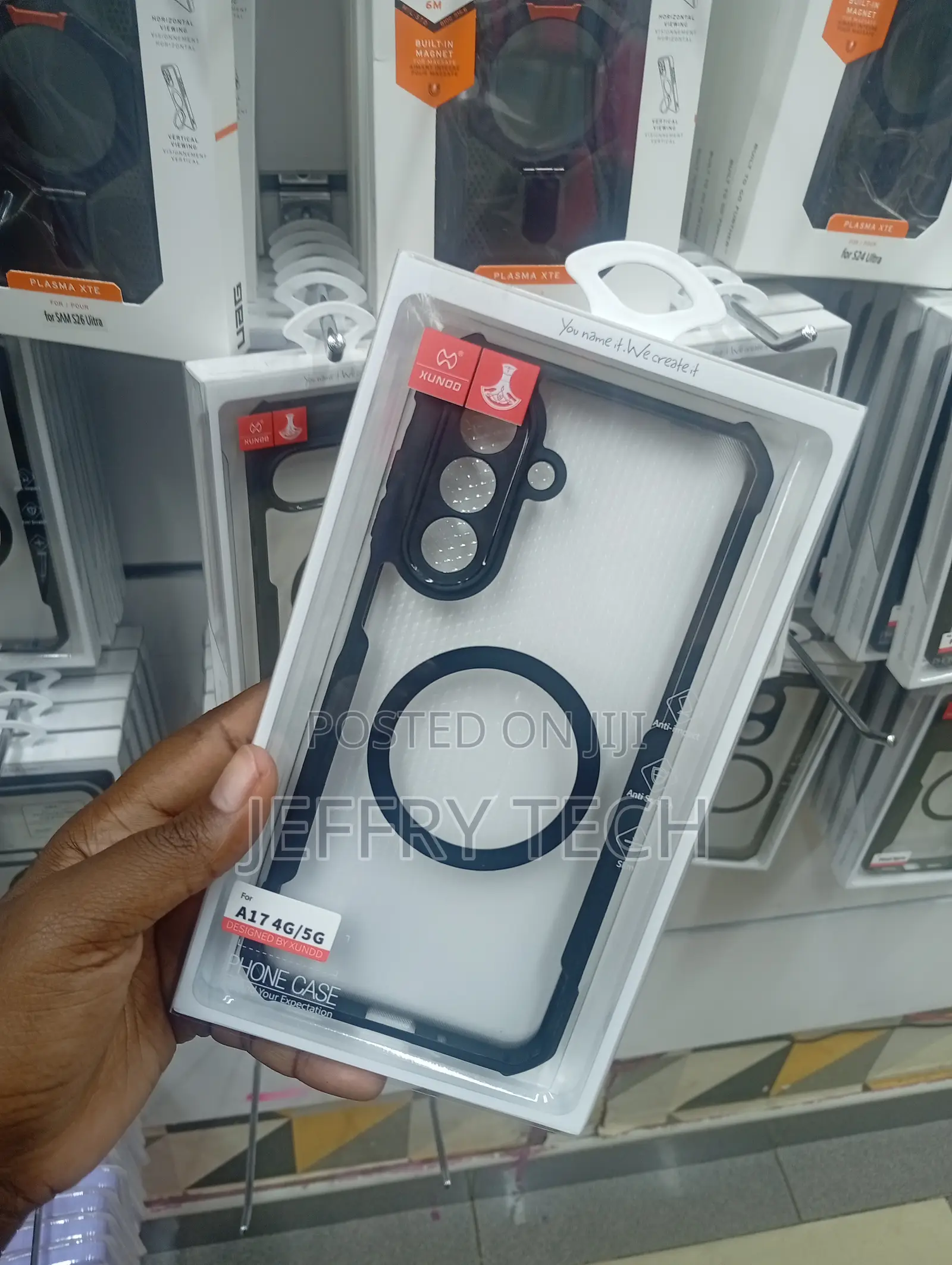 Samsung Galaxy A17 Completely Transparent Case