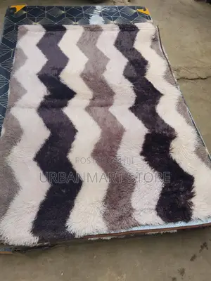 Fluffy 7 by 10 Carpet Available in Different Colours