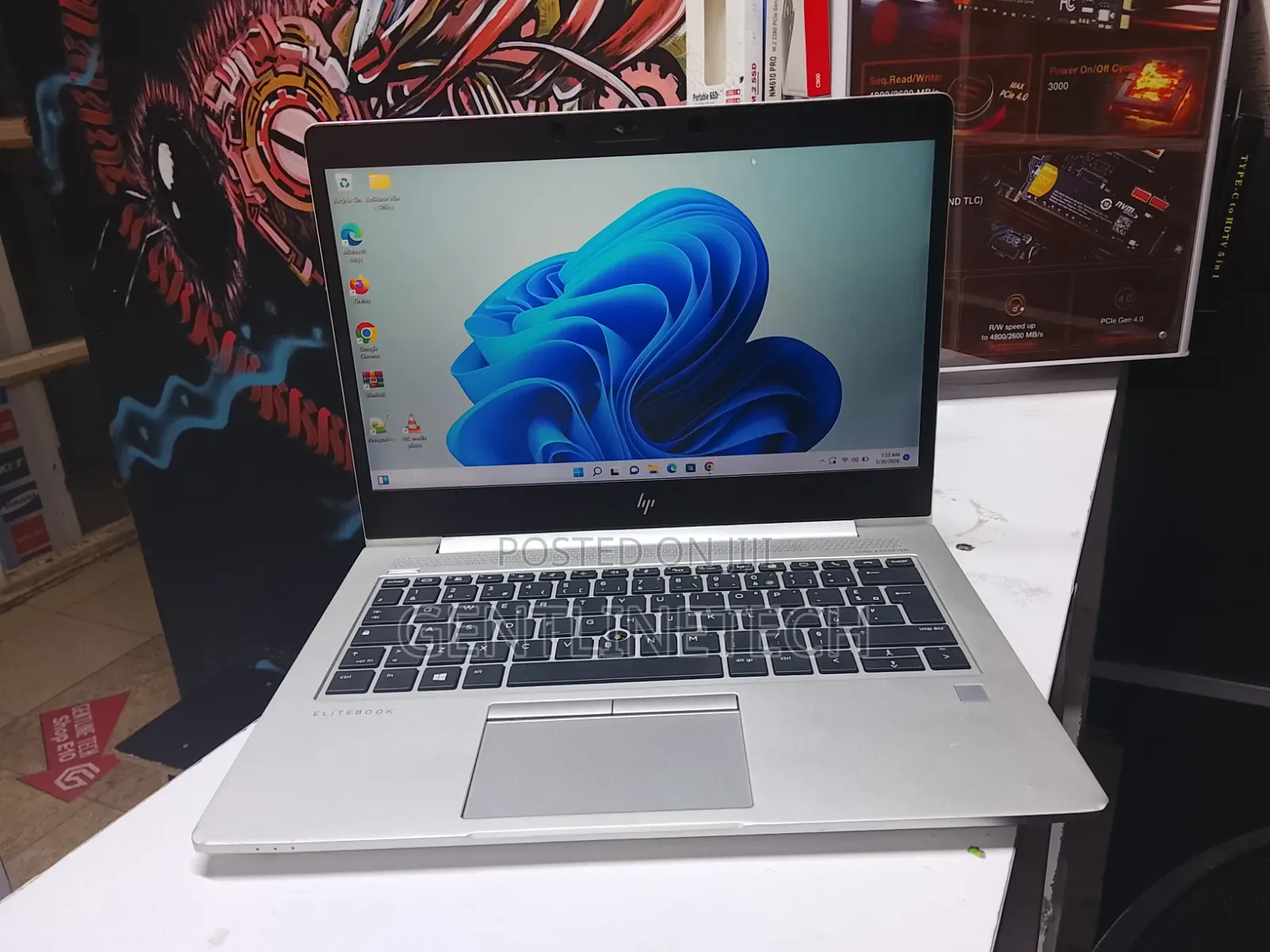 Laptop HP EliteBook 830 G5 8GB Intel Core i5 SSD 256GB