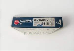 NGK Iridium Bkr6eix Sparkplugs Stock No. 6418