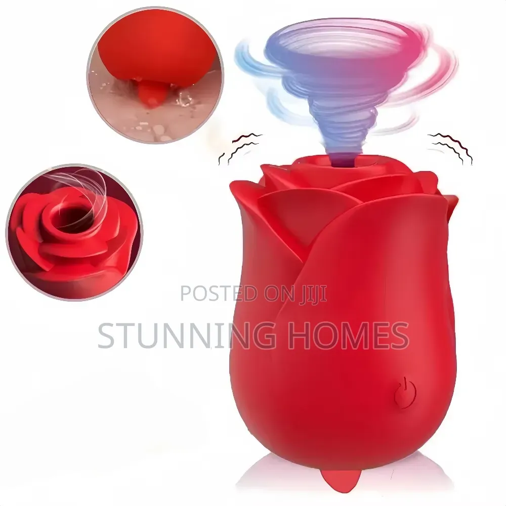 2 in 1 Rose Sucker and Licker Toy